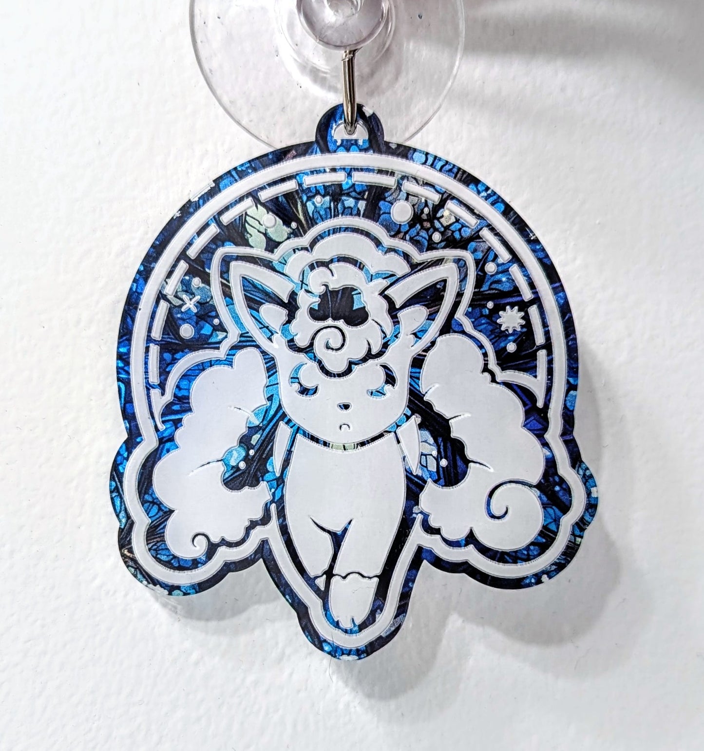 Alolan Vulpix Acrylic Ornament / Mini Suncatcher