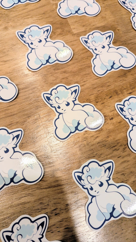 Ice Fox Sticker
