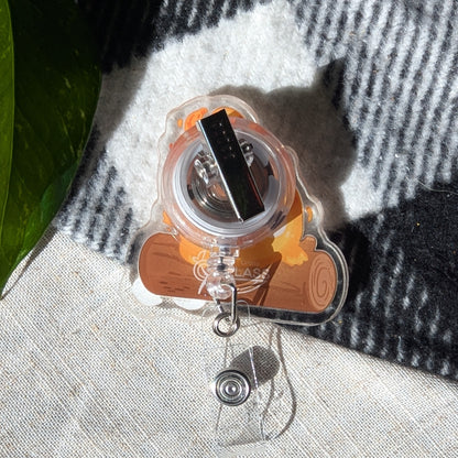 Calcifer Acrylic Shaker Charm