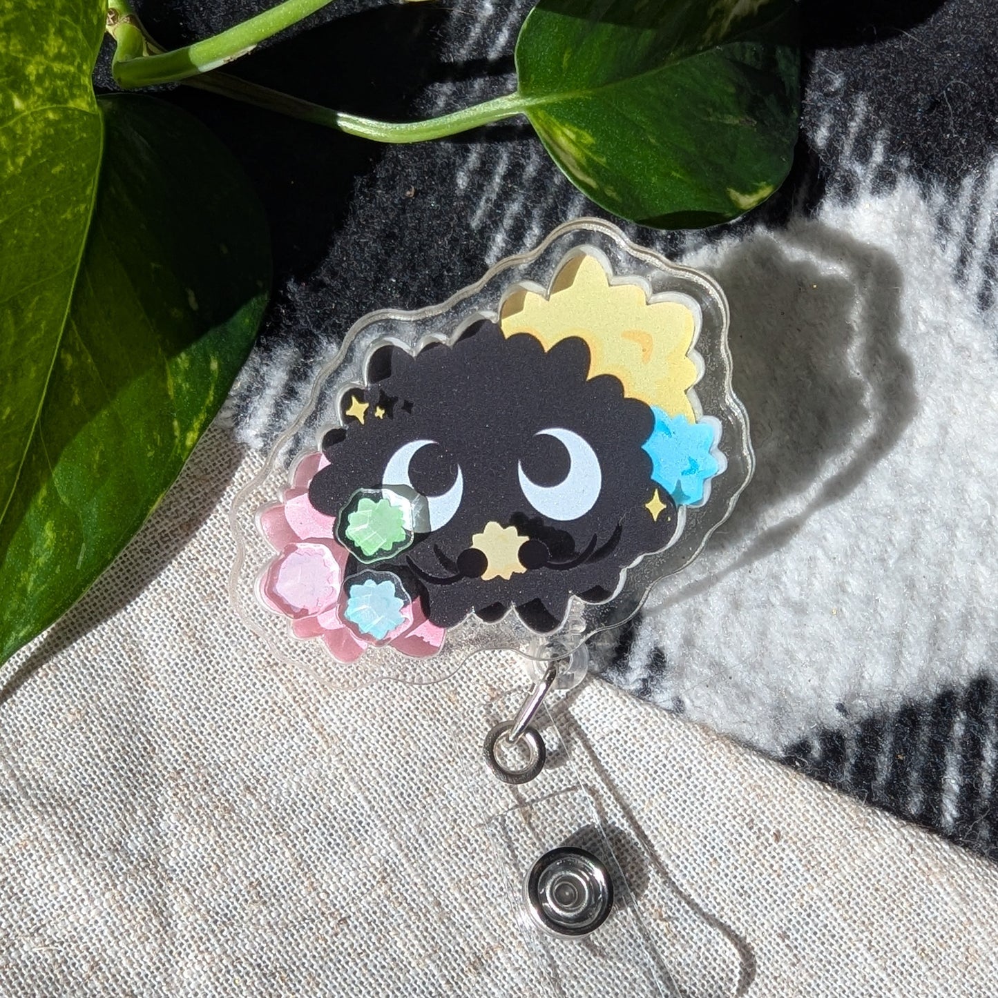 Soot Sprite Acrylic Shaker Charm